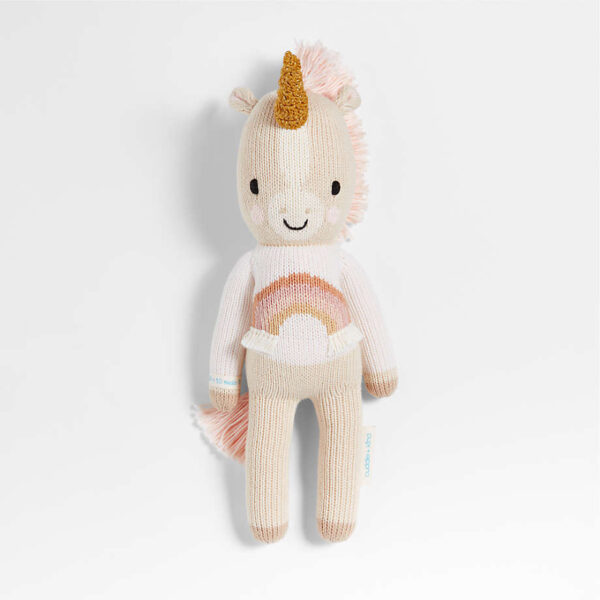 Cuddle Kind Unicorn Yarn Doll