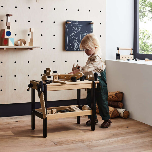 Wooden Toy Kids Workbench