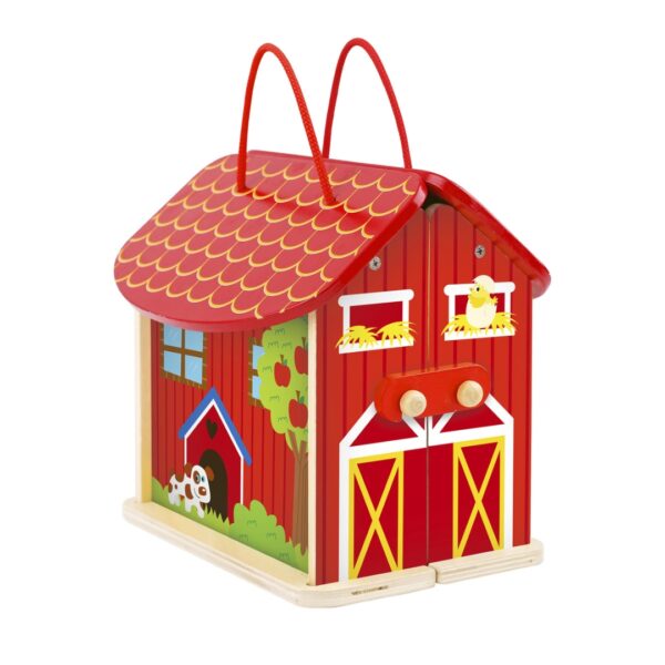 Farm Playset with Carry Box - Aunna