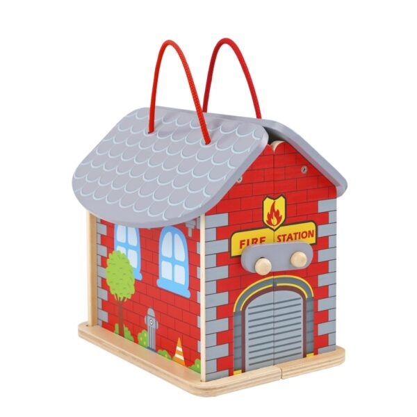 Fireman Playset with Carry Box - Aunna