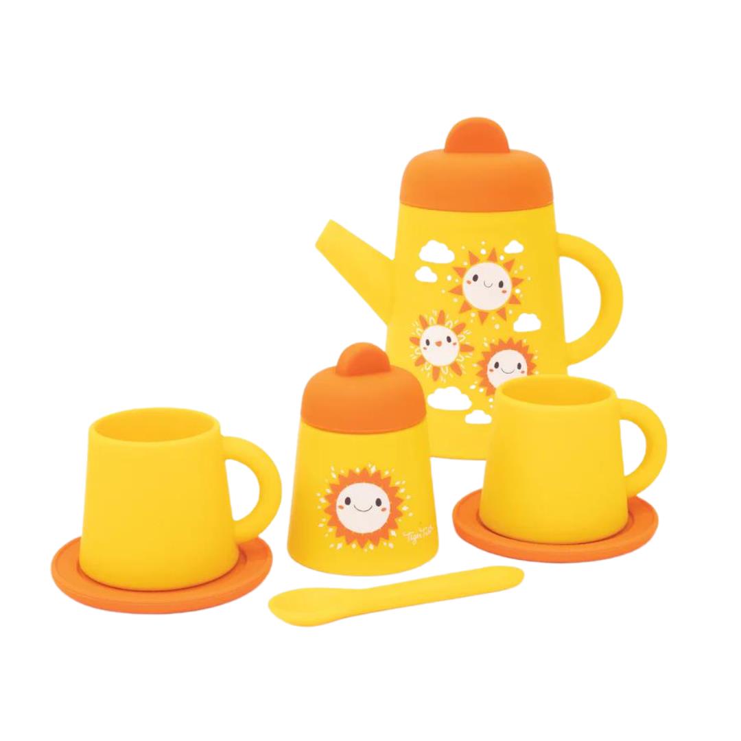 Silicone Tea Set Sunny Days - Aunna