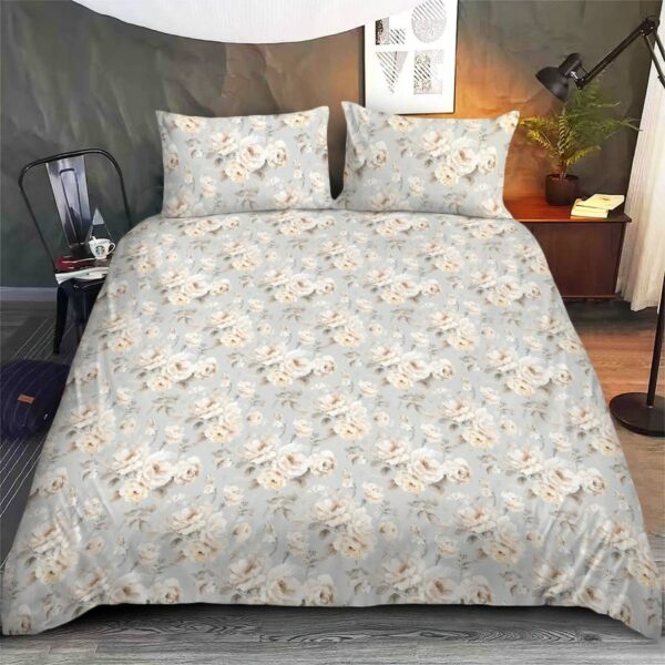 Shabby Chic Flowers Bedding Set - Aunna