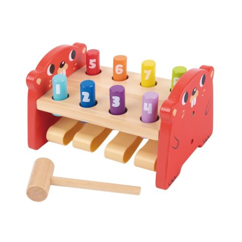 Whack a Mole Funny Pound & Tap Bench with number